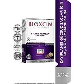BIOXCIN  SİYAH SARIMSAK ŞAMPUANI 300 ML