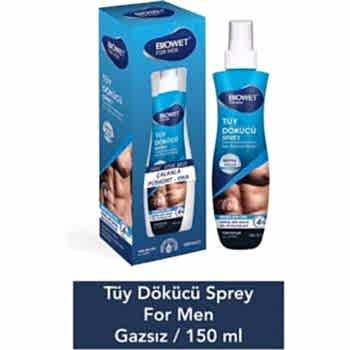 BIOWET ERKEK TÜY DÖKÜCÜ SPREY 150 ML