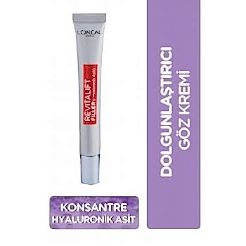 Revitalift Filler Dolgunlaştırıcı Yaşlanma Karşıtı Göz Bakım Kremi 15ml -Hyaluronik Asit