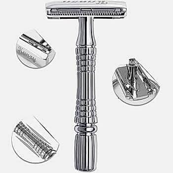 Kanzy Manuel Jiletli Sakal Tıraş Makinası  Paslanmaz Çelik