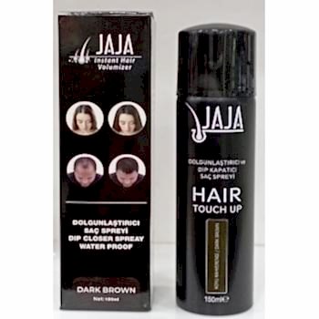Jaja Saç Dolgunlaştırıcı Ve Dip Kapatıcı  Saç Spreyi Koyu Kahve 150 Ml