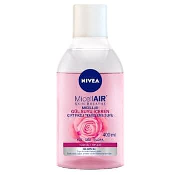 Nivea Miceallair Gülsuyu İçeren  Makyaj Temizleme Suyu 400 ml