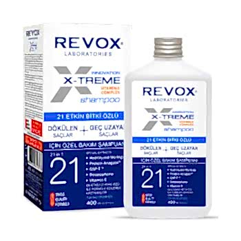Revox X-treme Dökülen Ve Geç Uzayan Saçlar Için Şampuan 400ml
