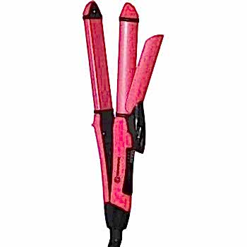 Dempower 2 In 1 Saç Düzleştirici & Saç Şekillendirici Saç Maşası Pembe