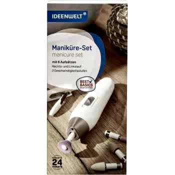 Ideenwelt Best Basics Manikür ve Pedikür Seti Pilli