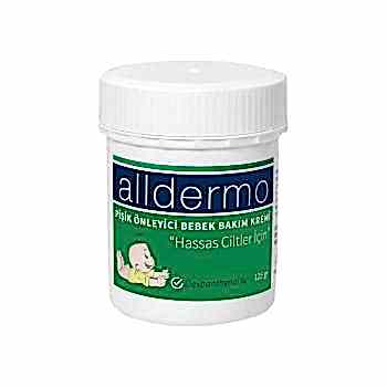 Alldermo Hassas Ciltler İçin Pişik Kremi 125Gr