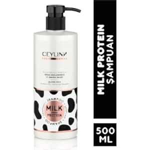 Ceylinn Milk Protein Kuru Ve Yıpranmış Saçlar İçin Silikonsuz Şampuan  500 ml