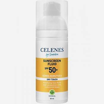 Celenes  Herbal Dry Touch Yüksek Korumalı Fluid 50 Spf Güneş Koruyucu 50 ml
