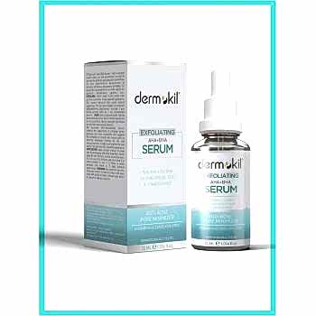 Dermokil Exfoliating Aha+Bha Niacinamide Cilt Serumu 30 ml