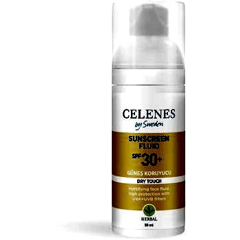 Celenes Herbal SPF30 Fluid Dry Touch Güneş Kremi 50 ml
