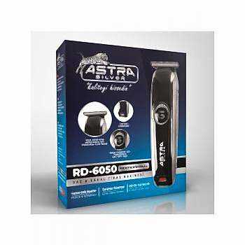 Astra Silver RD-6050 Saç Sakal Profesyonel Tıraş Makinesi Sıfırlama Ense Çizim Makinesi