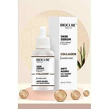 Biocure Collagen Kırısıklık Karşıtı Cilt Bakım Serumu 30 Ml.