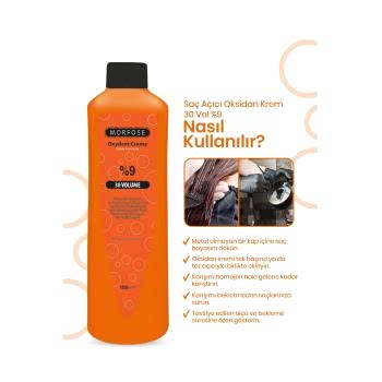 Morfose Oksidan Krem 30 Volume %9   1000 Ml