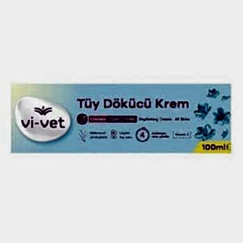 ViVet Tüy Dökücü Krem 100ML Unisex